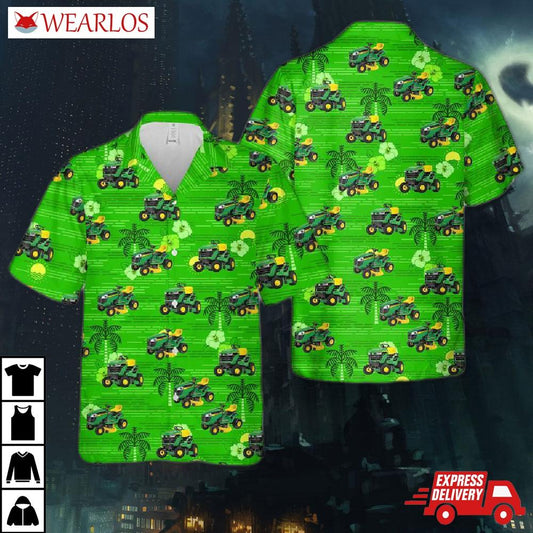100 Series Lawn Tractor Hawaiian Shirt