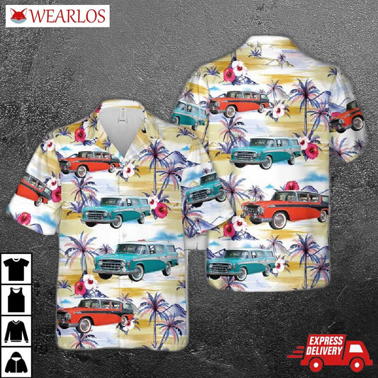 1956 Nash Rambler Cross Country Hawaiian Shirt