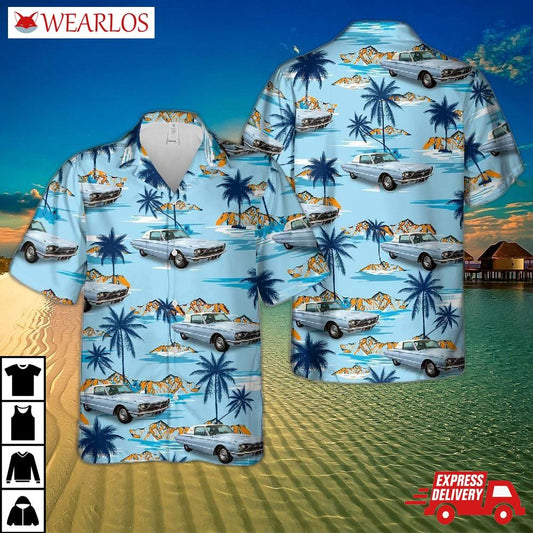 1966 Ford Thunderbird Hawaiian Shirt