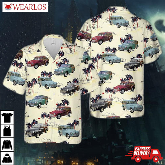 1966 Morris Minor 1000 Traveller Hawaiian Shirt