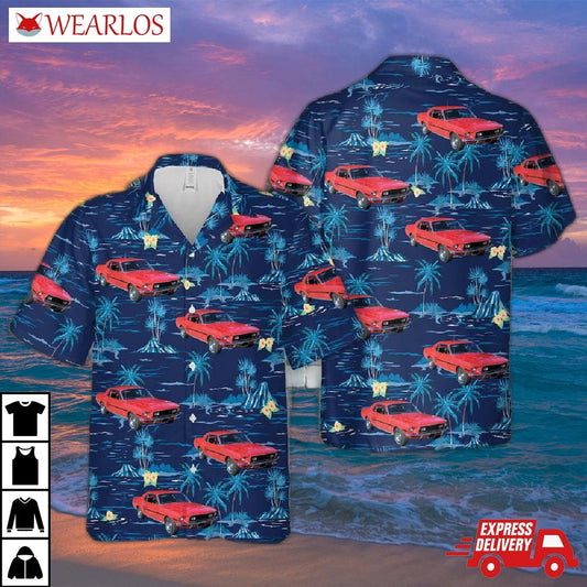 1968 California Special Mustang Gt/cs Hawaiian Shirt