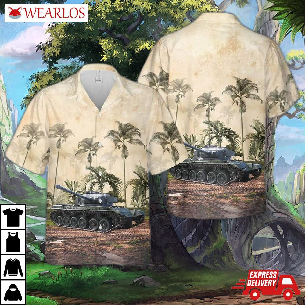 New Zealand Army Centurian Tank Hawaiian Shirt