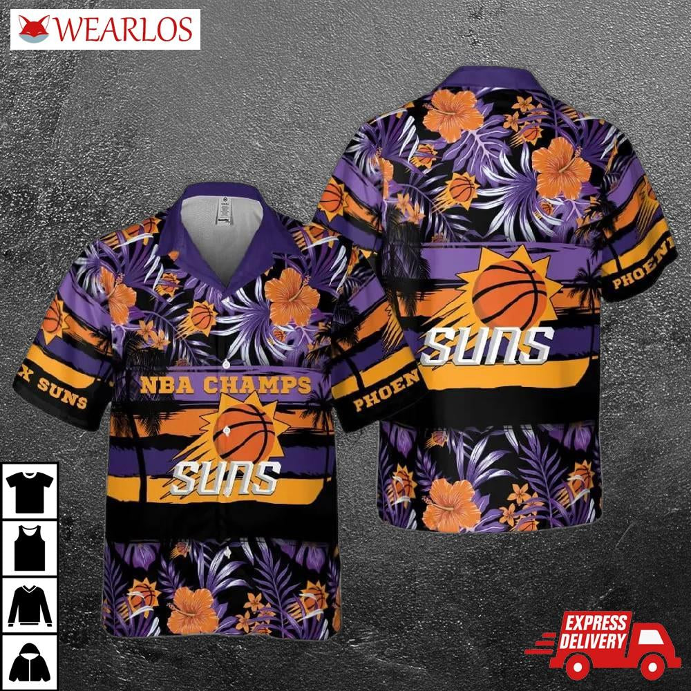 Phoenix Suns Championship Tropics Hawaiian Shirt
