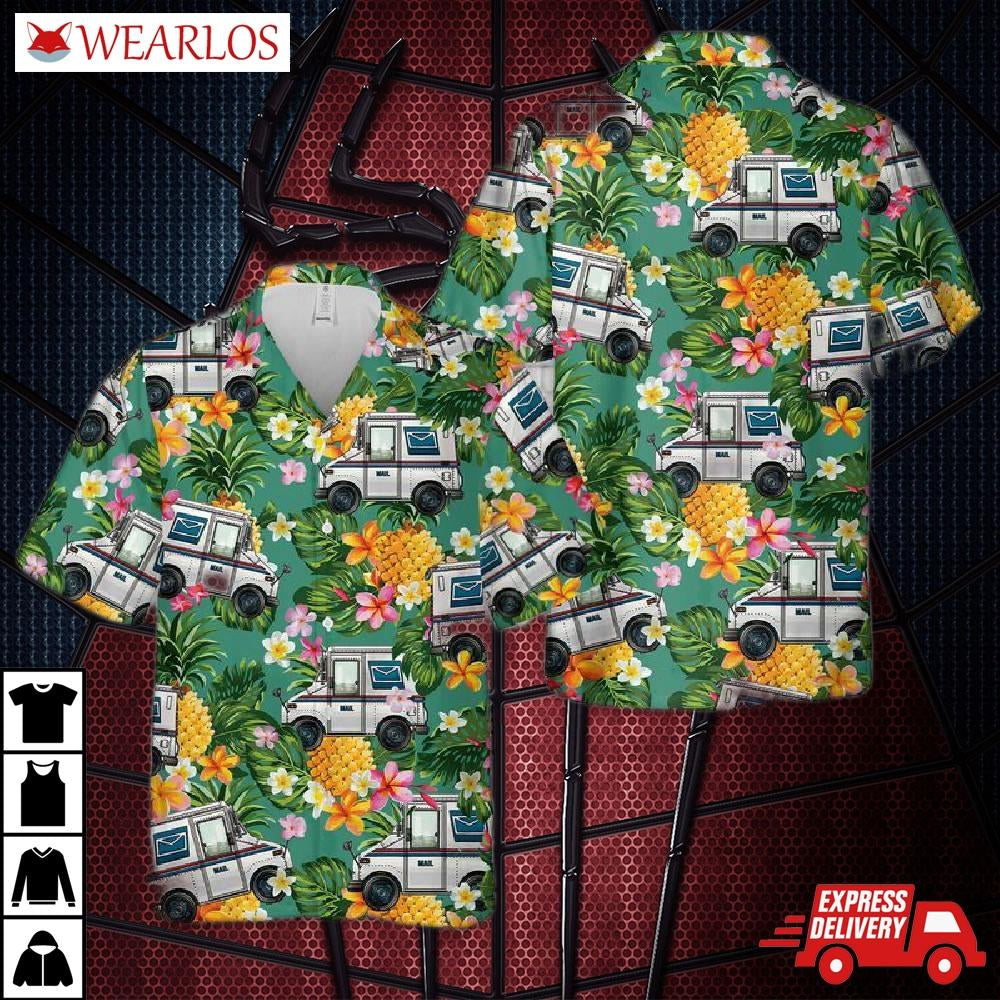 Postal Worker Hawaiian Shirt