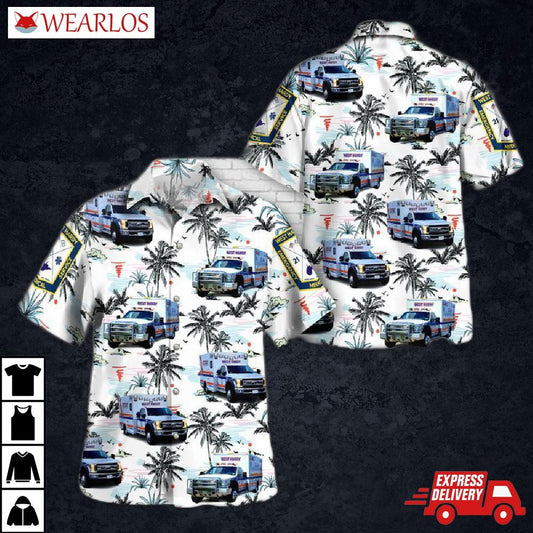 West Hardy Emergency Medical Service, Moorefield, Virginia Hawaiian Shirt