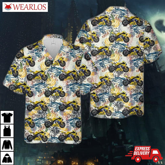 Yamaha Yzr-m1 Motogp Bike (2006) Hawaiian Shirt